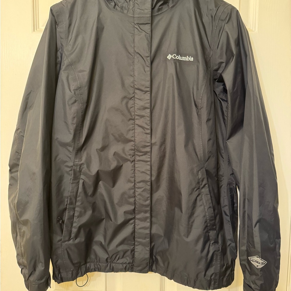 Columbia Women's Charcoal Rain Jacket